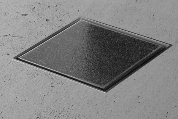 ESS Aqua Jewel Quattro 20x20 cm, Fliese, variable Sperrwasserhöhe von 50 bis 25 mm, AJQ-20x20-T