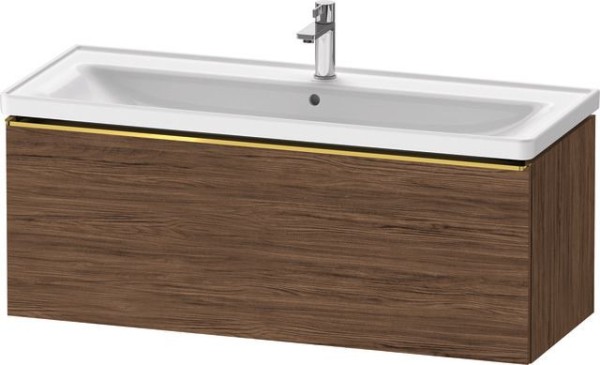 Duravit D-Neo Waschtischunterbau wandhängend Nussbaum dunkel Matt 1184x452x440 mm - DE4291034210000