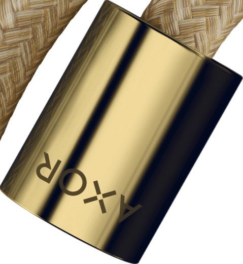 Hansgrohe Textilbrauseschlauch Axor 2000mm mit zylindrischen Muttern, polished gold optic, 28291990