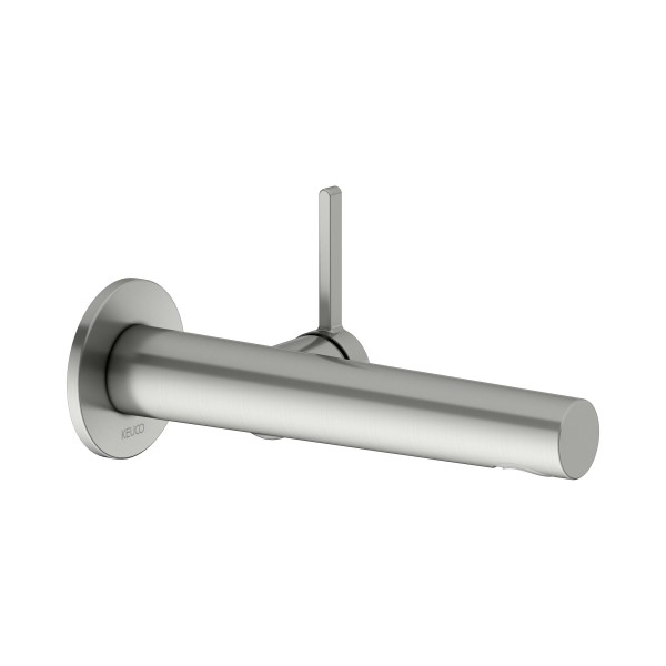 Keuco Waschtischarmatur UP Edition 400 51516, Wandm., Ausl. 197 mm, Edelstahl-finish, 51516061101