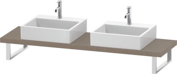 Duravit L-Cube Konsole Leinen Matt 800x480x45 mm - LC101C07575