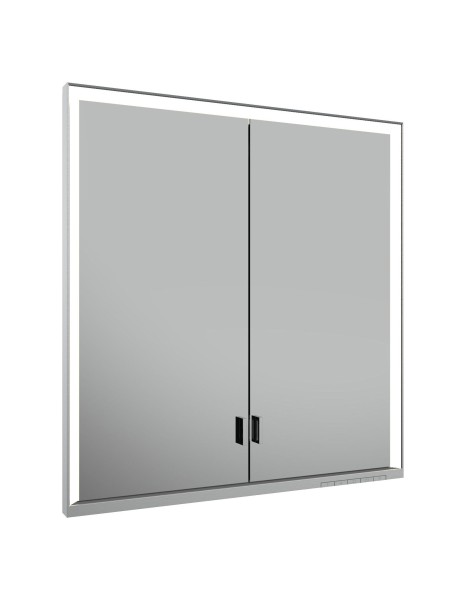 Keuco Spiegelschrank Royal Lumos, ohne Ablagefläche, Einbau, 700x735x165mm, 14317172301