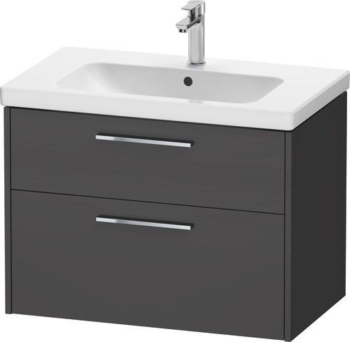 Duravit D-Code Waschtischunterschrank wandhängend Schubk. 2,