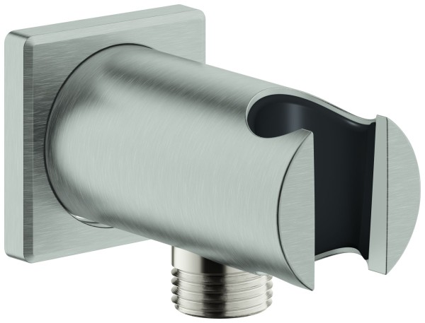 GROHE Wandanschlussbogen Rainshower 26659 eckige Rosette supersteel, 26659DC0