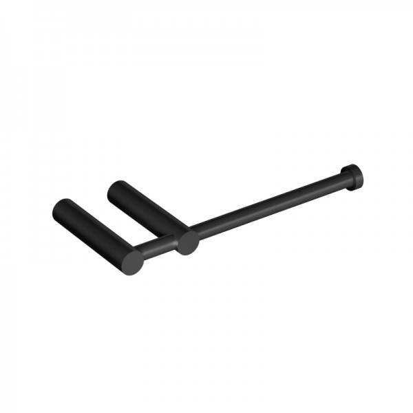 Cosmic LOGIC Papierhalter ohne Deckel 18,2x2x8cm, schwarz matt, 2263656