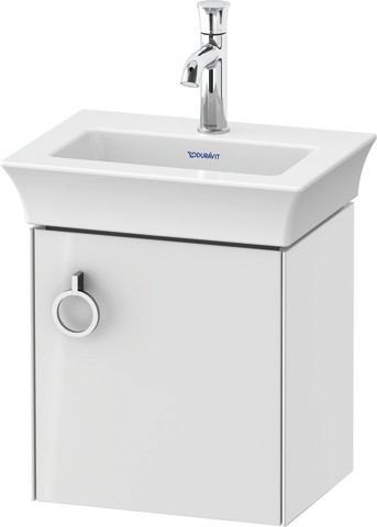 Duravit White Tulip Waschtischunterbau wandhängend Weiß Hochglanz 384x298x410 mm - WT4250R8585