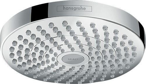 Hansgrohe Kopfbrause Croma Select S 180 2jet EcoSmart chrom, 26523000