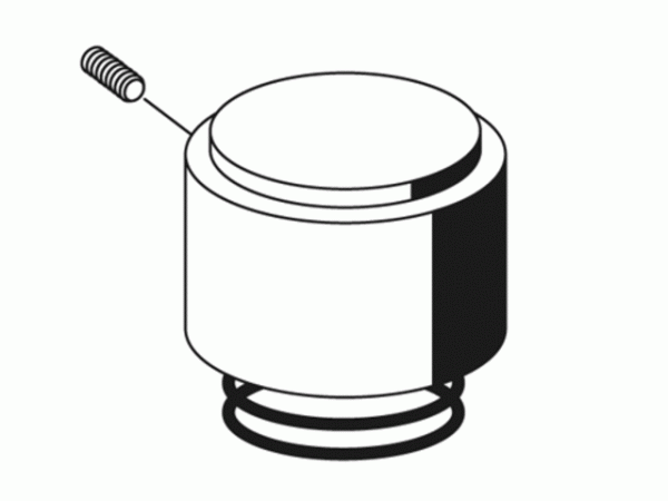 Schell Betätigungshaube mit Druckfeder für WC-Spülarmatur EDITION chrom