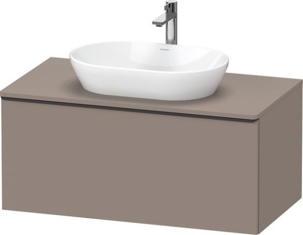 Duravit D-Neo Konsolenwaschtischunterbau wandhängend Basalt Matt 1000x550x459 mm - DE49480BD430000
