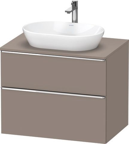 Duravit D-Neo Konsolenwaschtischunterbau wandhängend Basalt Matt 800x550x664 mm - DE4967010430000