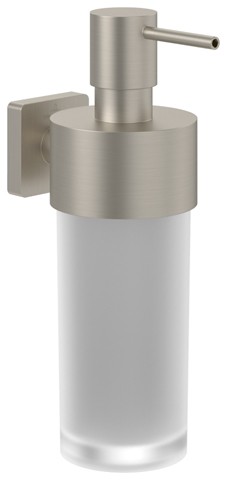 Villeroy & Boch Seifenspender Elements - Striking 70x121x207mm Brushed Nickel Matt