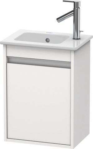 Duravit Ketho Waschtischunterbau wandhängend Weiß Hochglanz 400x285x550 mm - KT6417L2222