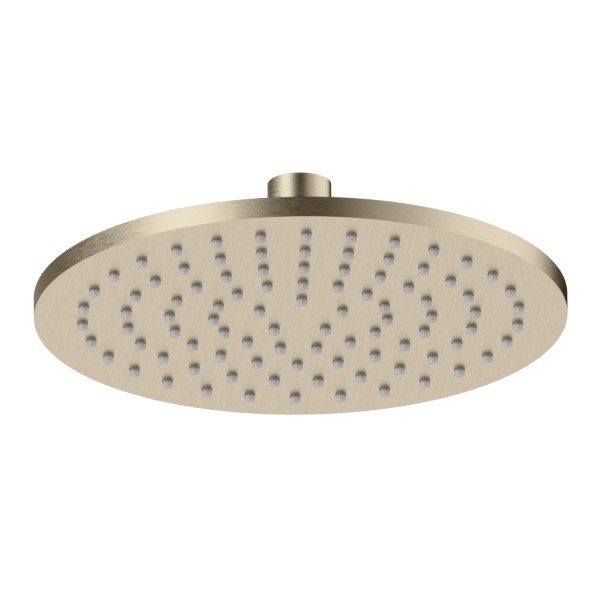 Herzbach LIVING SPA Slim-Regenbrause Ø200mm Brass Steel, 11.600200.1.41