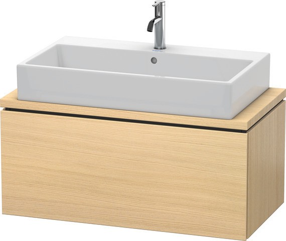 Duravit L-Cube Konsolenwaschtischunterbau wandhängend Mediterrane Eiche Matt 920x477x400 mm - LC5803