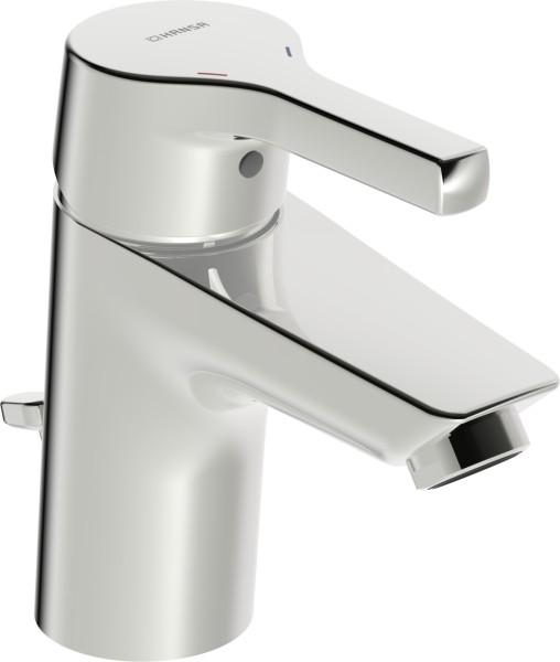 Hansa Waschtischarmatur HANSAPALENO 5635 Zugst.Ablgarn. Ausld. 103 mm DN15 chr