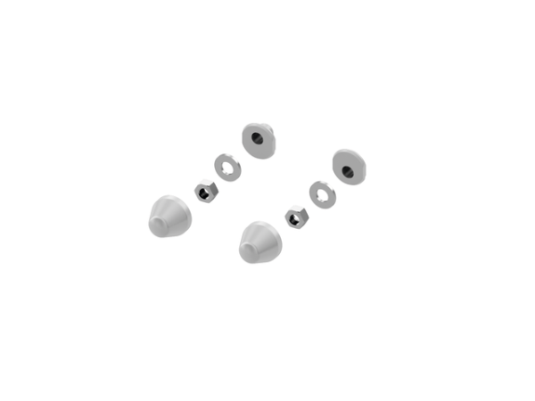 Tece -Ersatzteil WC-Befestigungssatz , 9820245