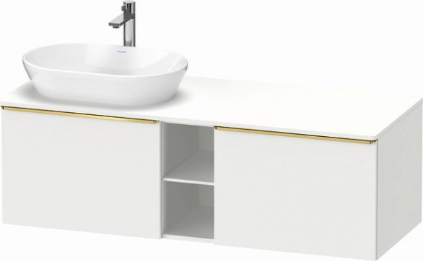 Duravit D-Neo Konsolenwaschtischunterbau wandhängend Weiß Matt 1400x550x459 mm - DE4950L34180000