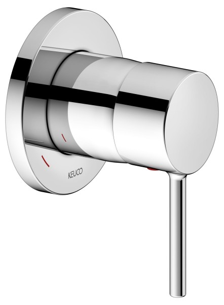 Keuco IXMO Soft Unterputz-Einhebelmischer, rund, chrom