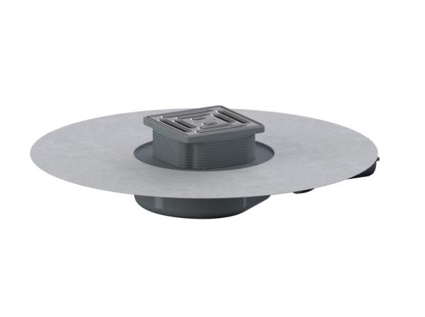 Dallmer Bodenablauf DallDrain Select Plan OM, DN 40, 100 x 100 mm, 517593