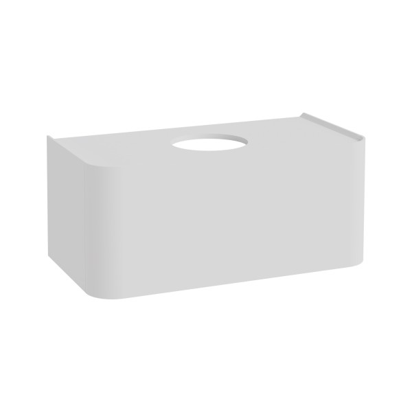 VitrA Glora Waschtischunterschrank für Aufsatzschale mit 1 Vollauszug 99 x 52 x 42 Weiß Matt,80395