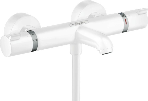 Hansgrohe Thermostat Ecostat Comfort Wanne Aufputz DN15 mattweiss, 13114700