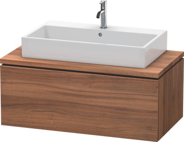 Duravit L-Cube Konsolenwaschtischunterbau wandhängend Nussbaum Matt 1020x547x400 mm - LC581407979