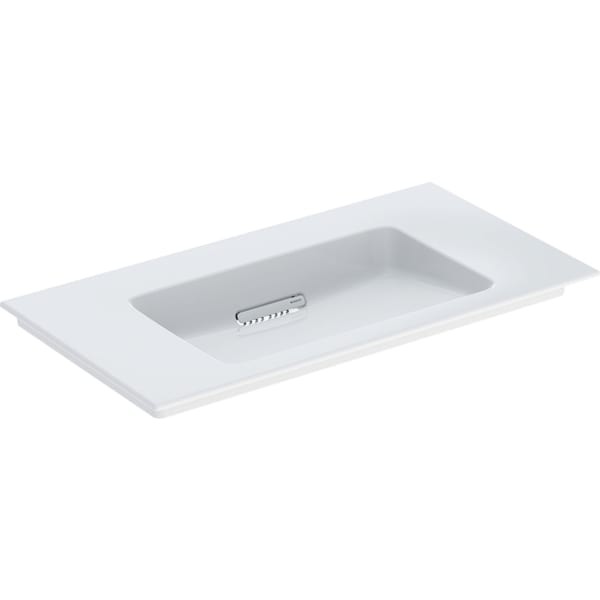 Geberit ONE Möbel-Waschtisch 90x47,5cm, Abgang horizontal