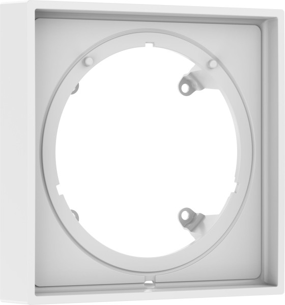 Hansgrohe ShowerSelect Comfort E Verlängerungsrosette 22 mm, mattweiss, 13617700