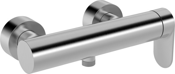 Hansa Einhandmischer Brausebatterie HANSAGENESIS 3745, Stahl gebürstet, 3745010780