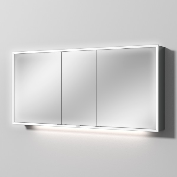 Sanipa Reflection Spiegelschrank MILO 160 mit LED-Beleuchtung, Anthrazit-Matt, AU03922