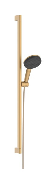 Hansgrohe Brauseset Raindance Alive Select S 125 3jet EcoSmart Unica 900mm brushed bronze , 246011