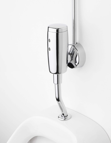 Hansa Urinalsteuerung HANSAELECTRA 0944 6V Bluetooth Ausld. 81mm gebogen DN15 chr