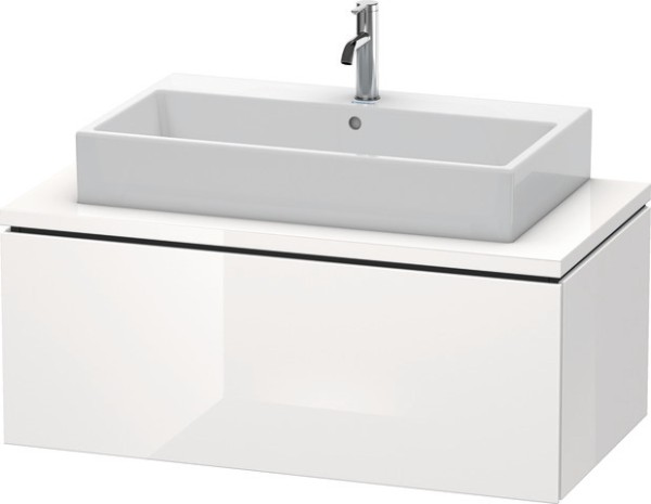 Duravit L-Cube Konsolenwaschtischunterbau wandhängend Weiß Hochglanz 1020x547x400 mm - LC581402222