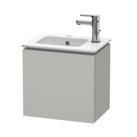 Duravit L-Cube Waschtischunterbau wandhängend Betongrau Matt 420x294x400 mm - LC6272R0707