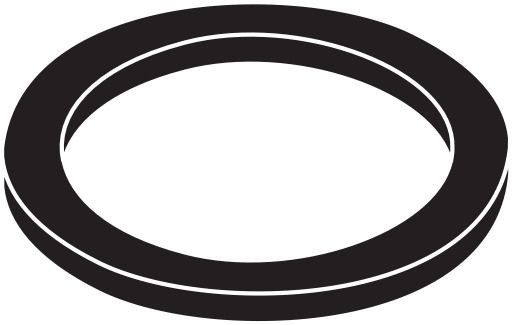 Hansgrohe Flachdichtung 43x33x3mm Axor Steel 2 , 98749000