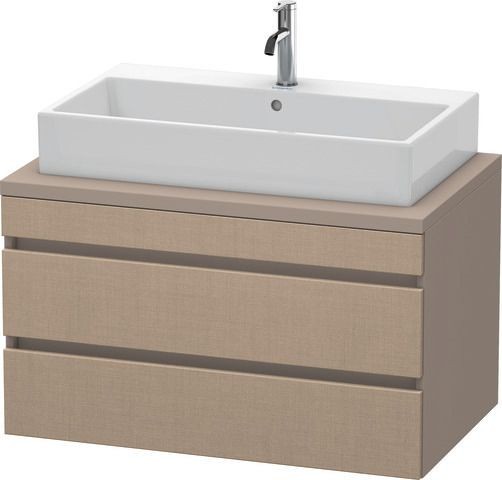 Duravit DuraStyle Konsolenwaschtischunterbau wandhängend Leinen & Basalt Matt 900x548x512 mm - DS531