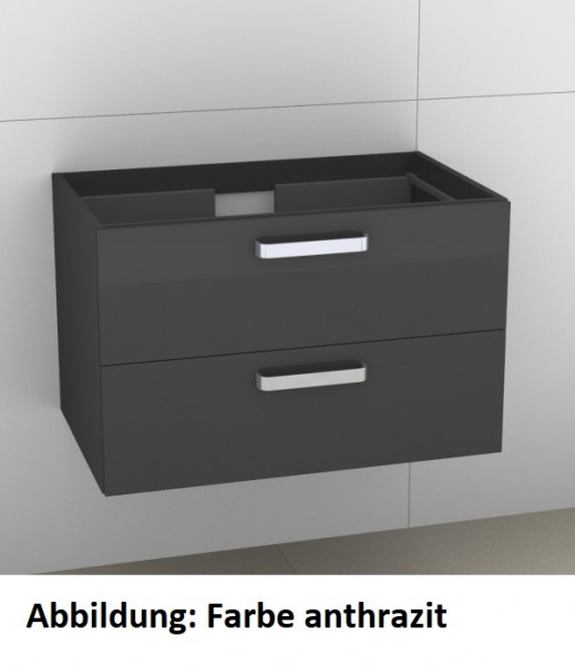 Artiqua 414 Waschtischunterschrank für Venticello 41048J, 41048L Eiche Weiß quer NB, 414-WU2L-V104-7