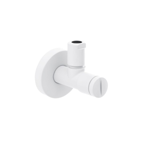 Herzbach DEEP WHITE Eckventil, 23.954780.1.07