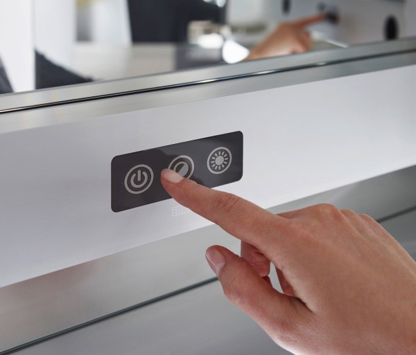 emco LED-Spiegelschrank prestige 2 Unterputz, 915 mm, breite Tür links, 989707105