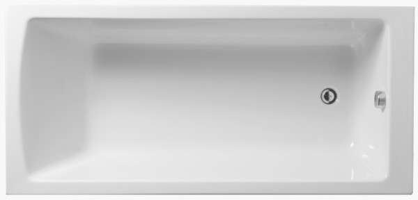 VitrA Körperformwanne, rechte. VitrA S50, 1750 x 750 x 435 mm 210 l weiss, 54210001000