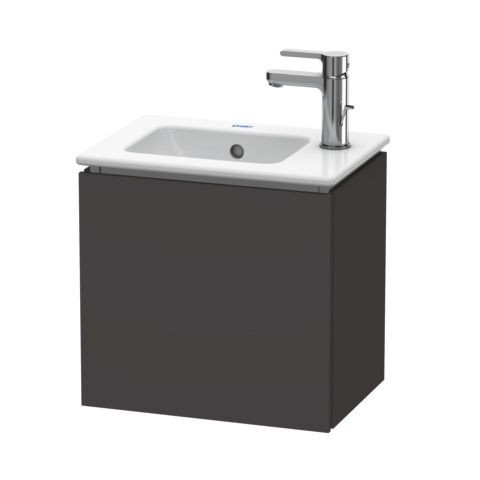 Duravit L-Cube Waschtischunterbau wandhängend Graphit Supermatt 420x294x400 mm - LC6272R8080