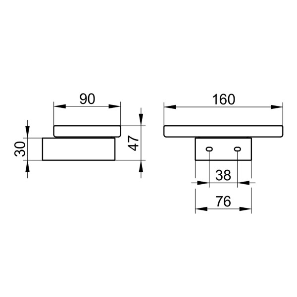 Keuco Echtkristall-Schale E300, 30055 mattiert, lose, 30055009000