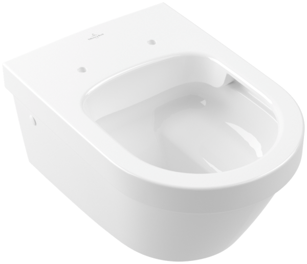 Villeroy & Boch Tiefspül-WC Architectura 370x530x330mm Rund wandh. Abg. waagr. DF we Alpin, 4694R001