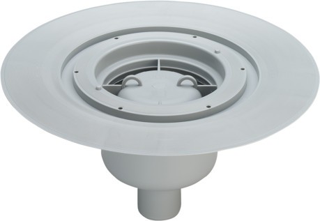 Viega Bodenablauf Advantix 4951.15 in 50mm Kunststoff grau