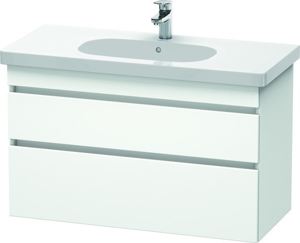 Duravit DuraStyle Waschtischunterbau wandhängend Weiß Matt 1000x453x610 mm - DS648501818