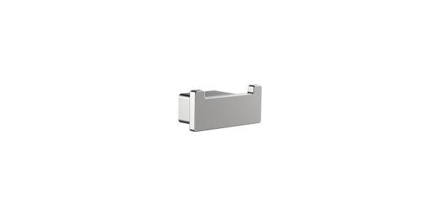 emco loft Doppelhaken 70 x 30 x 33mm, edelstahl, 057501602