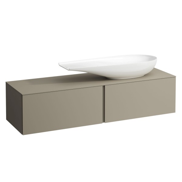 LAUFEN Waschtischunterschrank und Waschtischplatte ALESSI 500x1600x370