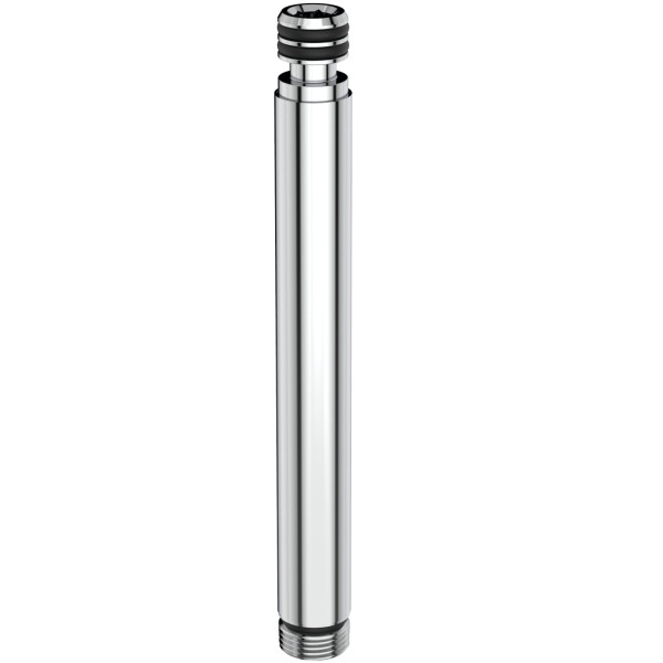 Ideal Standard Brausestangenverlängerung 150mm D20 6mm Silver Strom, A861379GN