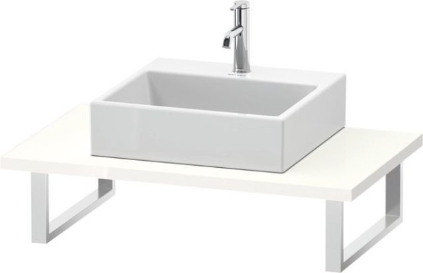 Duravit L-Cube Konsole Weiß Hochglanz 800x550x30 mm - LC106C02222
