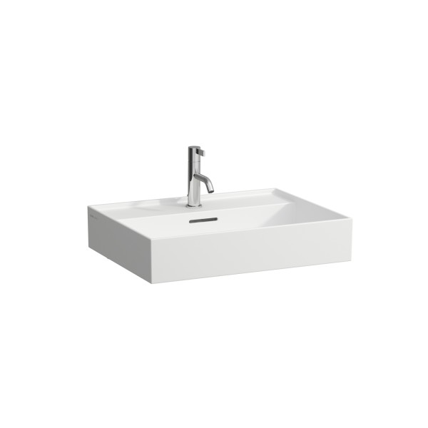 LAUFEN Waschtisch Kartell · LAUFEN 600x460, weiß matt, 8.1033.3.757.104.1